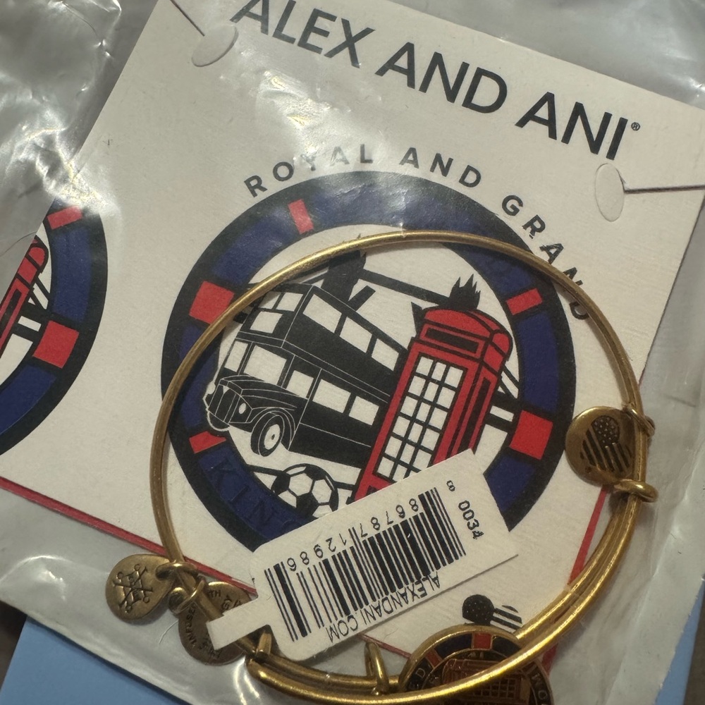 Alex and Ani United Kingdom Charm Bracelet